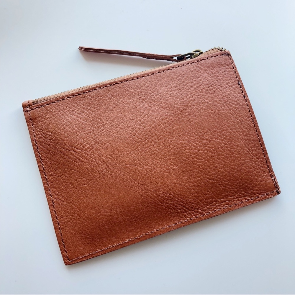 Two NWOT Madewell Leather Pouch Wallets - Picture 5 of 5
